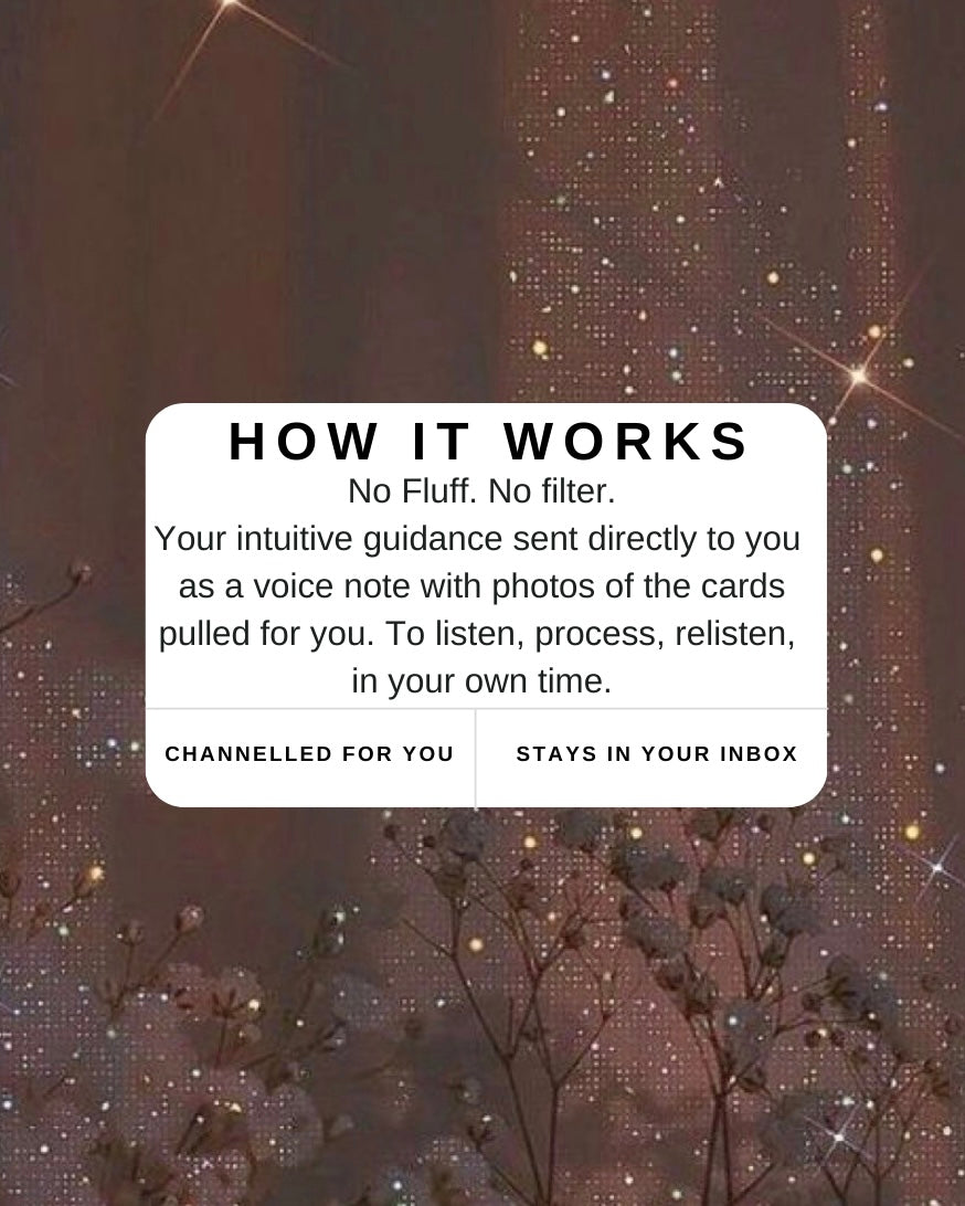 Tarot & Energy Reading (Recorded Channeled Audio)