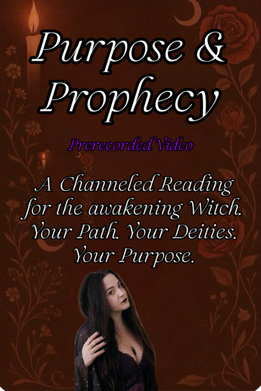 Prerecorded Video: Purpose & Prophecy - Your Gifts, Your Path, Your Deities
